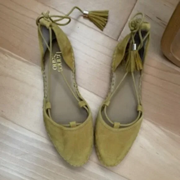 Franco Sarto Dream Suede Lace Espadrilles size 7 - Picture 3 of 13